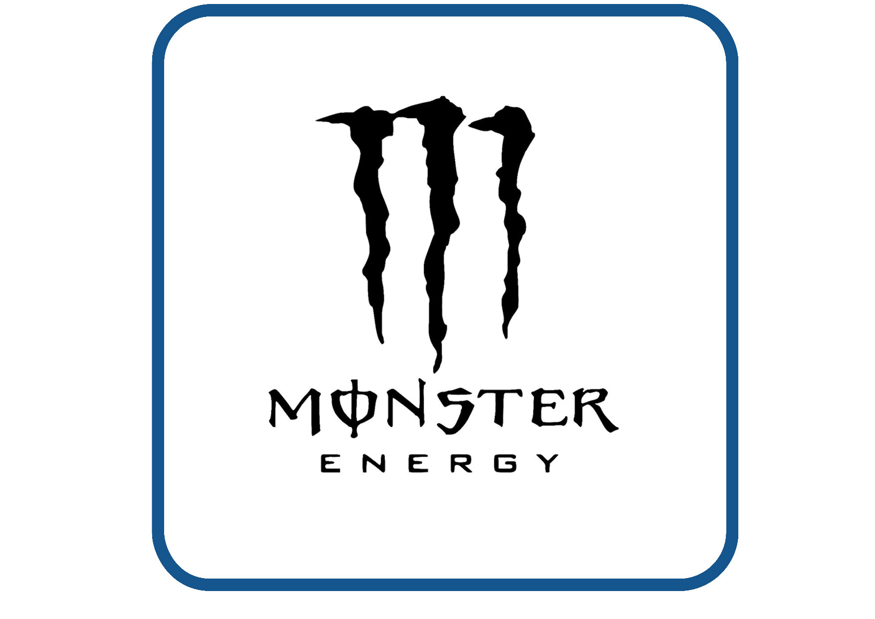Monster Energy logo sticker
