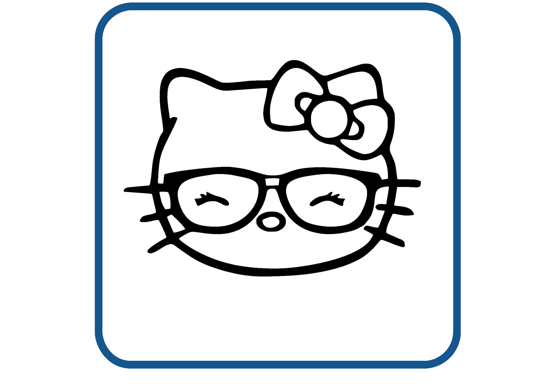 Hello Kitty design 8 sticker