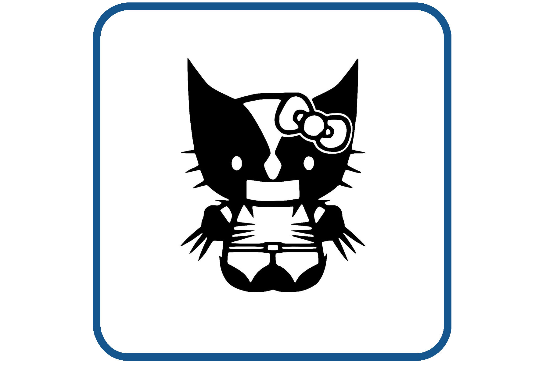 Hello Kitty design 9 sticker