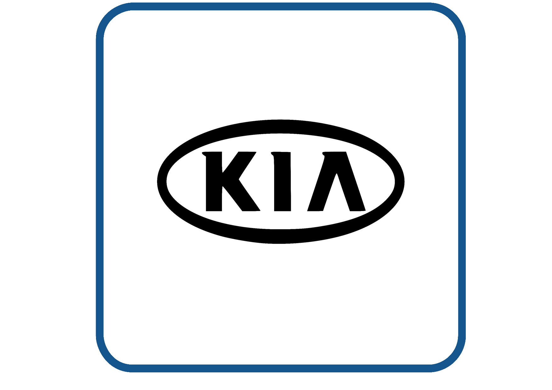 Kia logo sticker