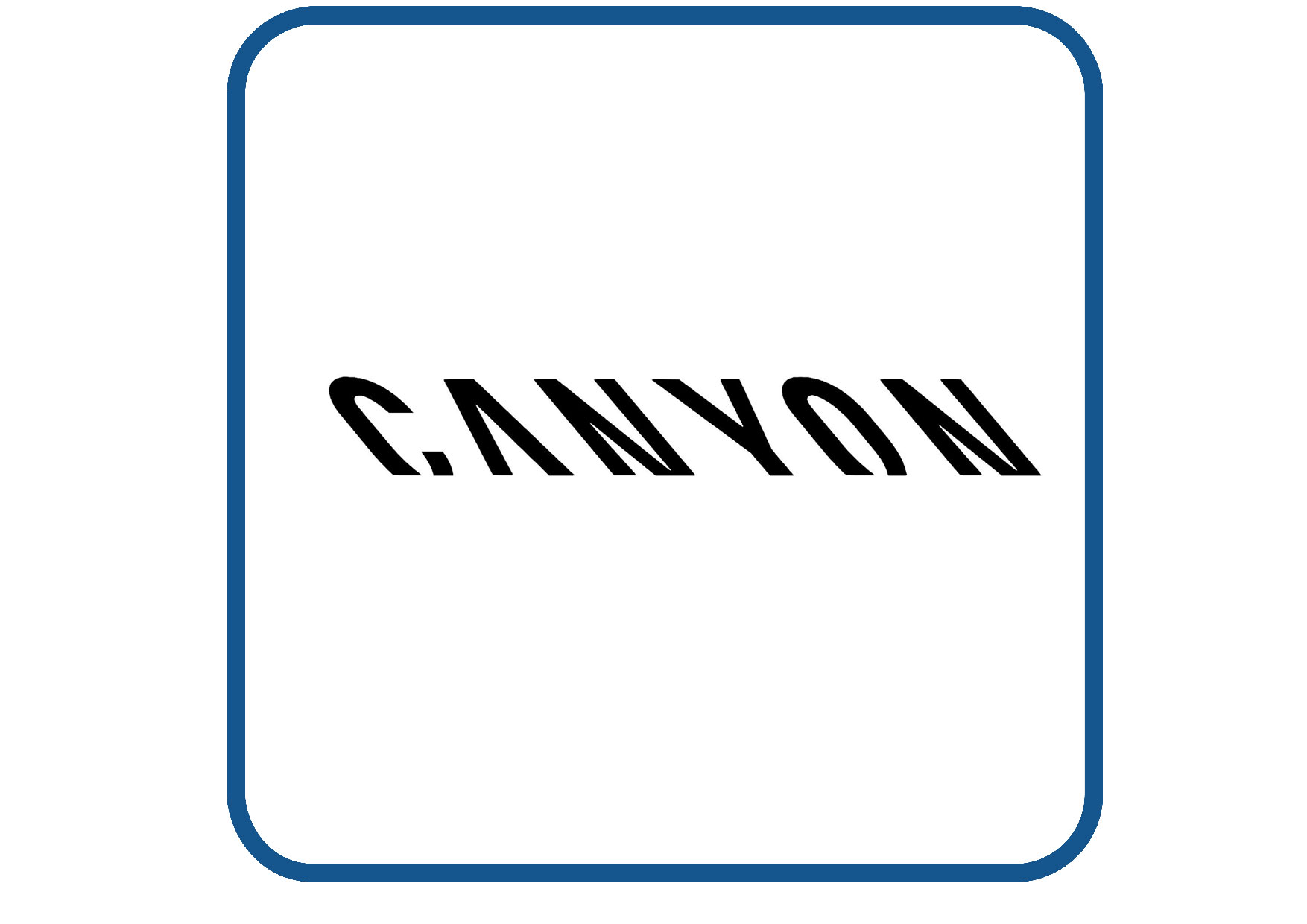 Canyon sticker