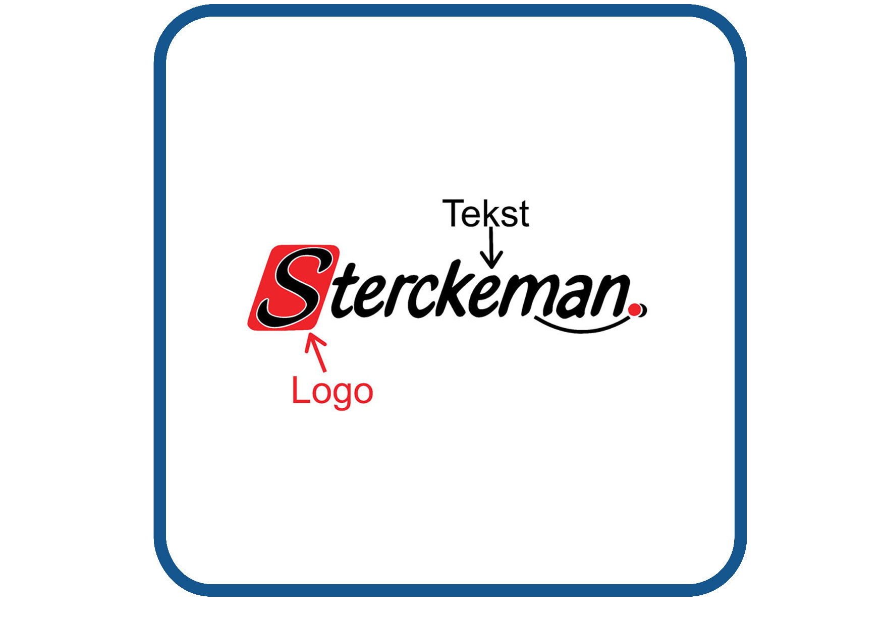 Sterckeman caravan en camper sticker