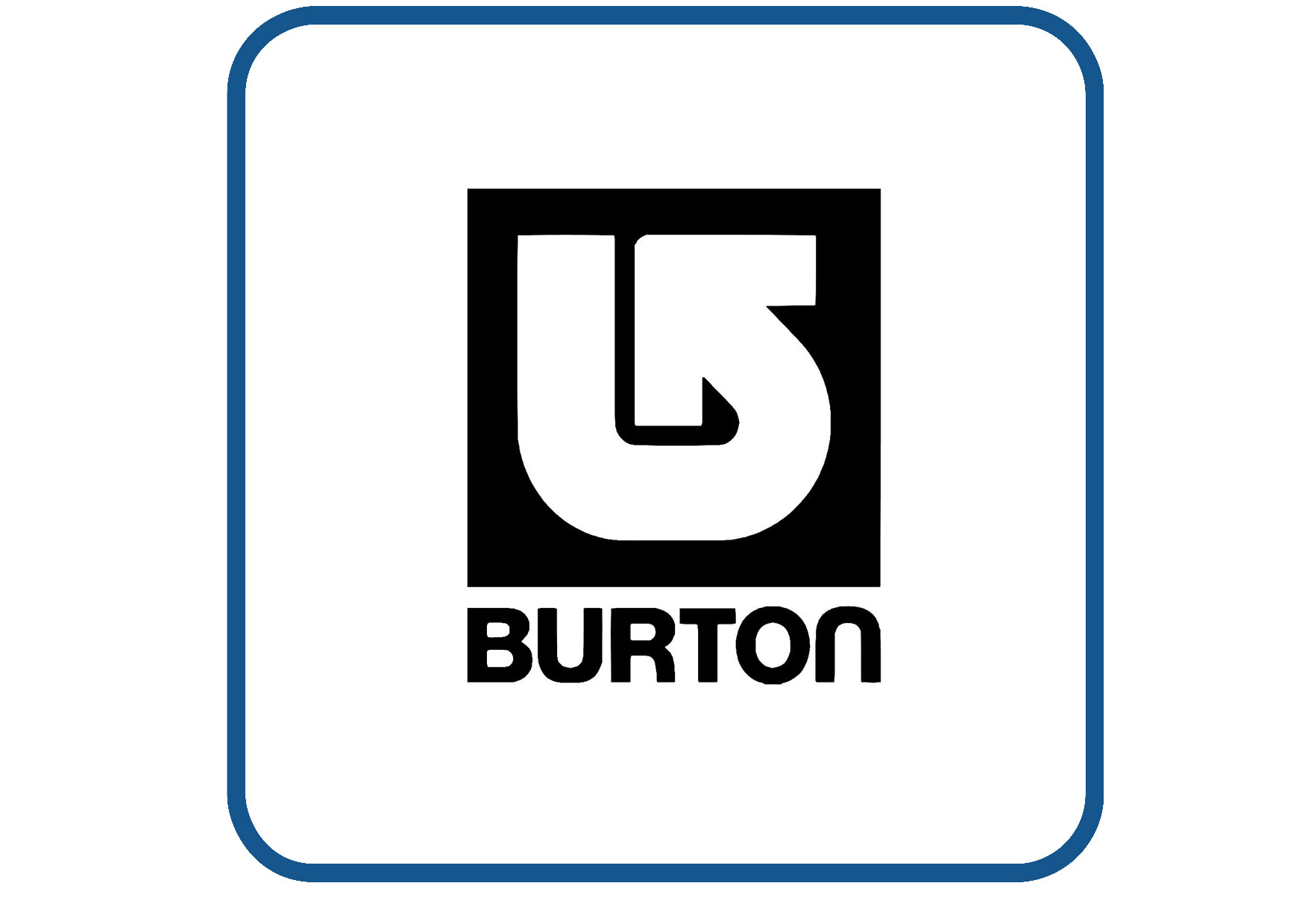 Burton sticker