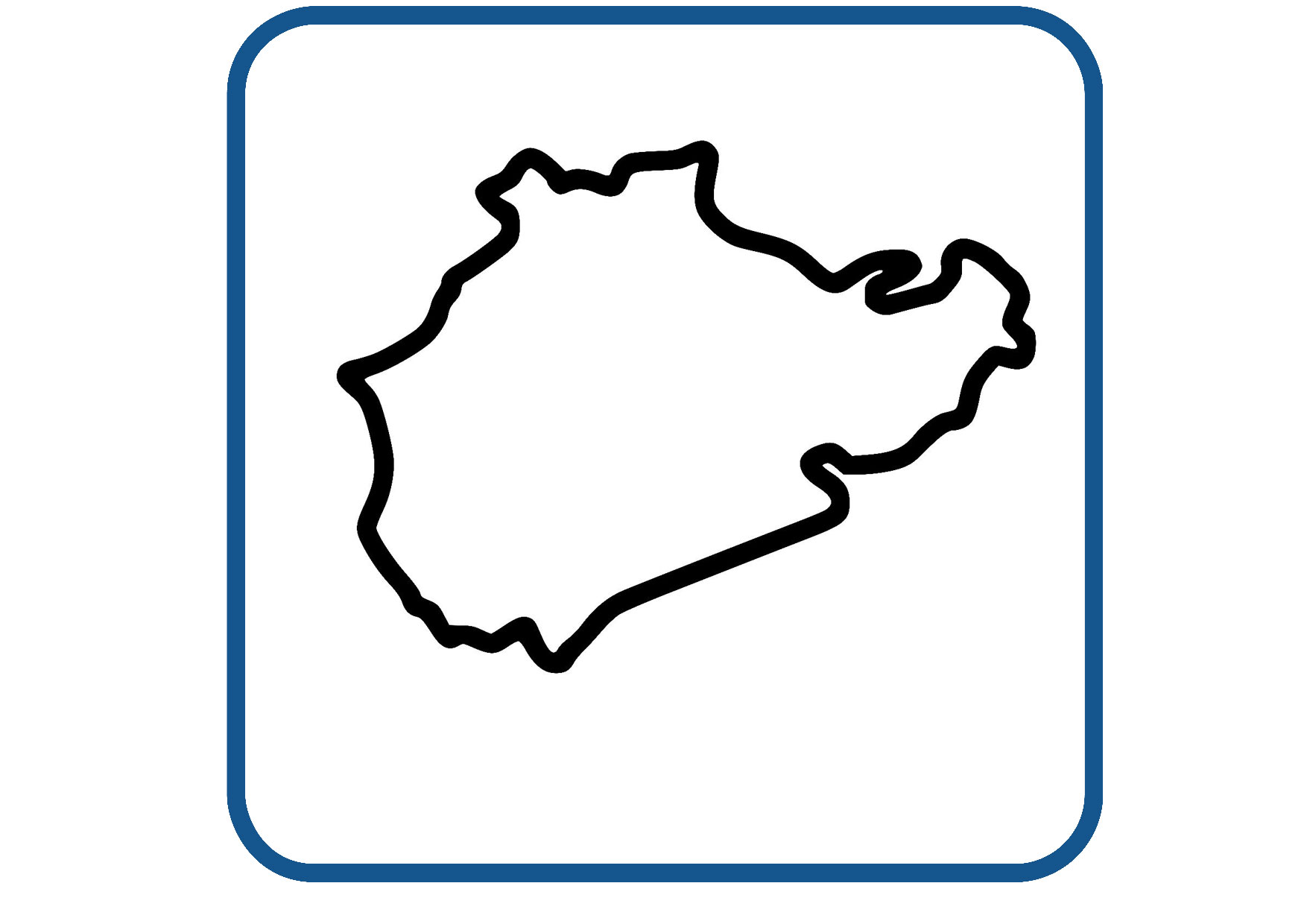 Nordschleife Nurburgring circuit sticker