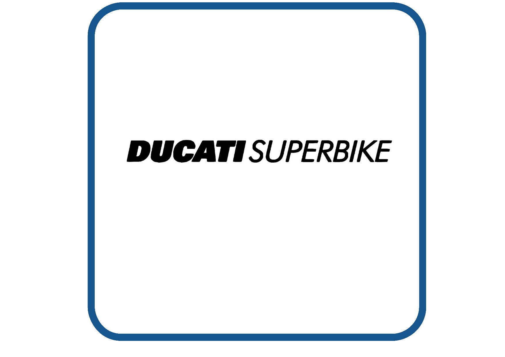 Ducati Superbike sticker