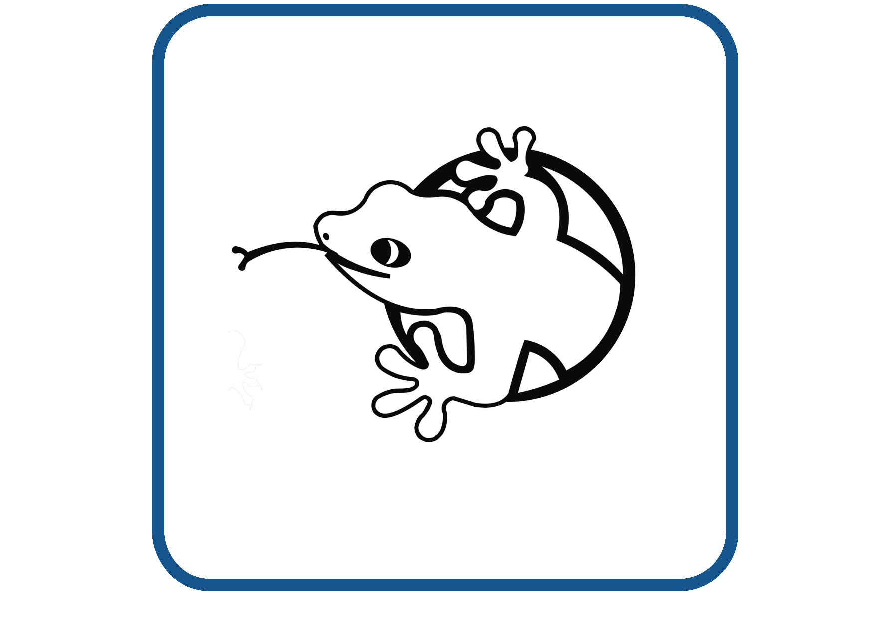 Gekko design 4 sticker