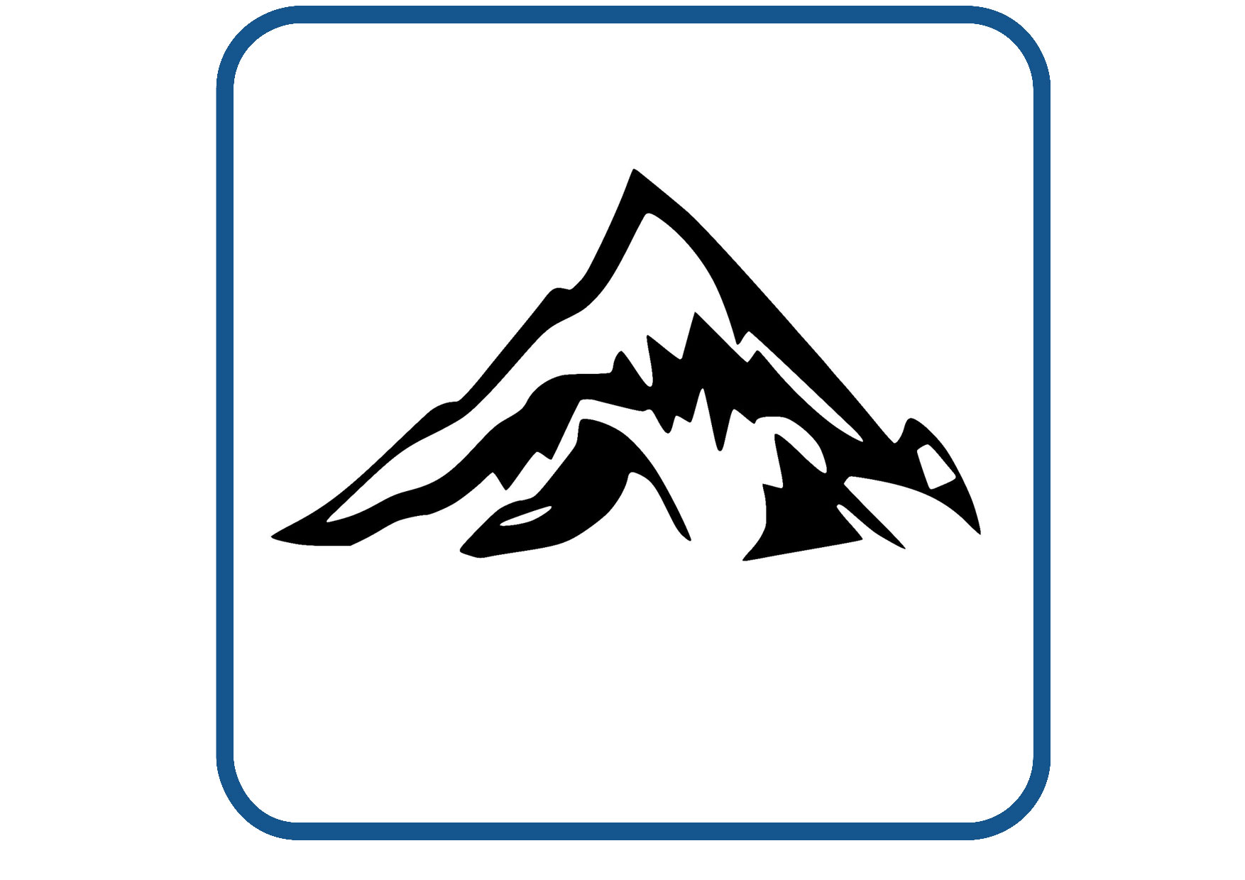 Bergen design 12 sticker