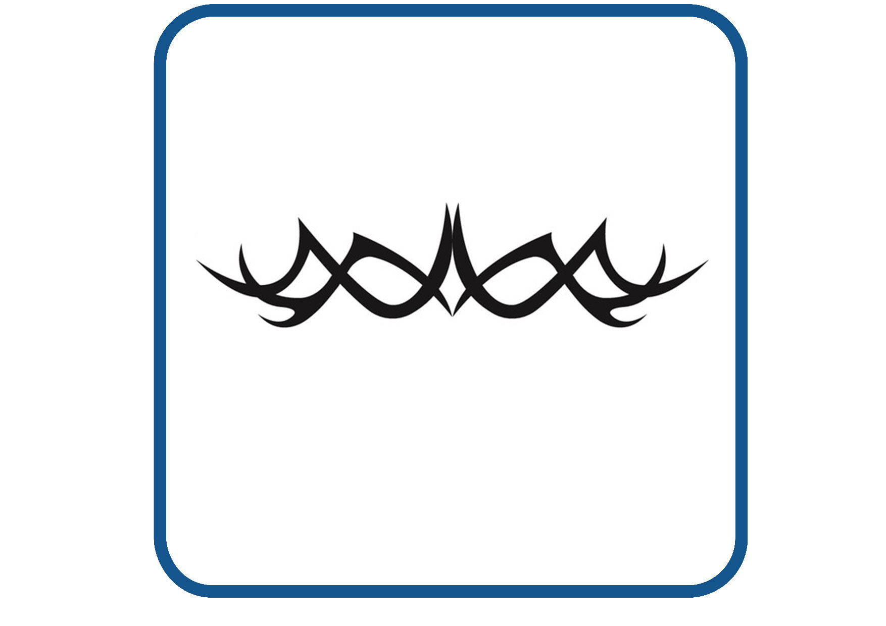 Tribal design 42 sticker