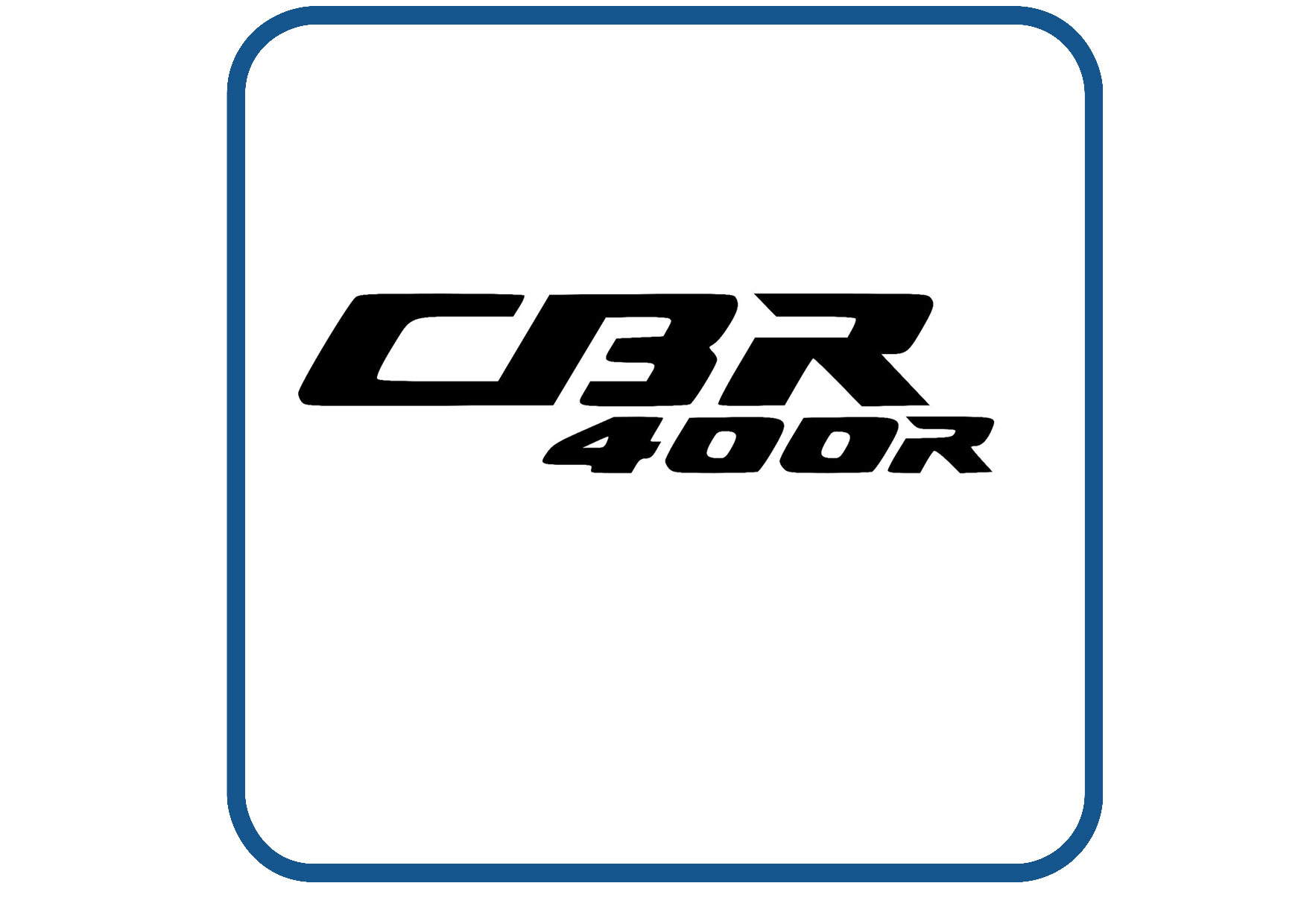 Honda CBR 400R sticker
