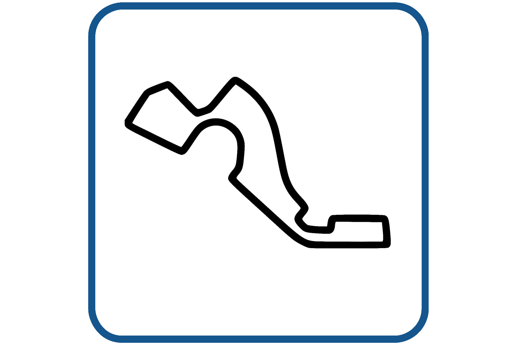 Sochi Rusland circuit sticker