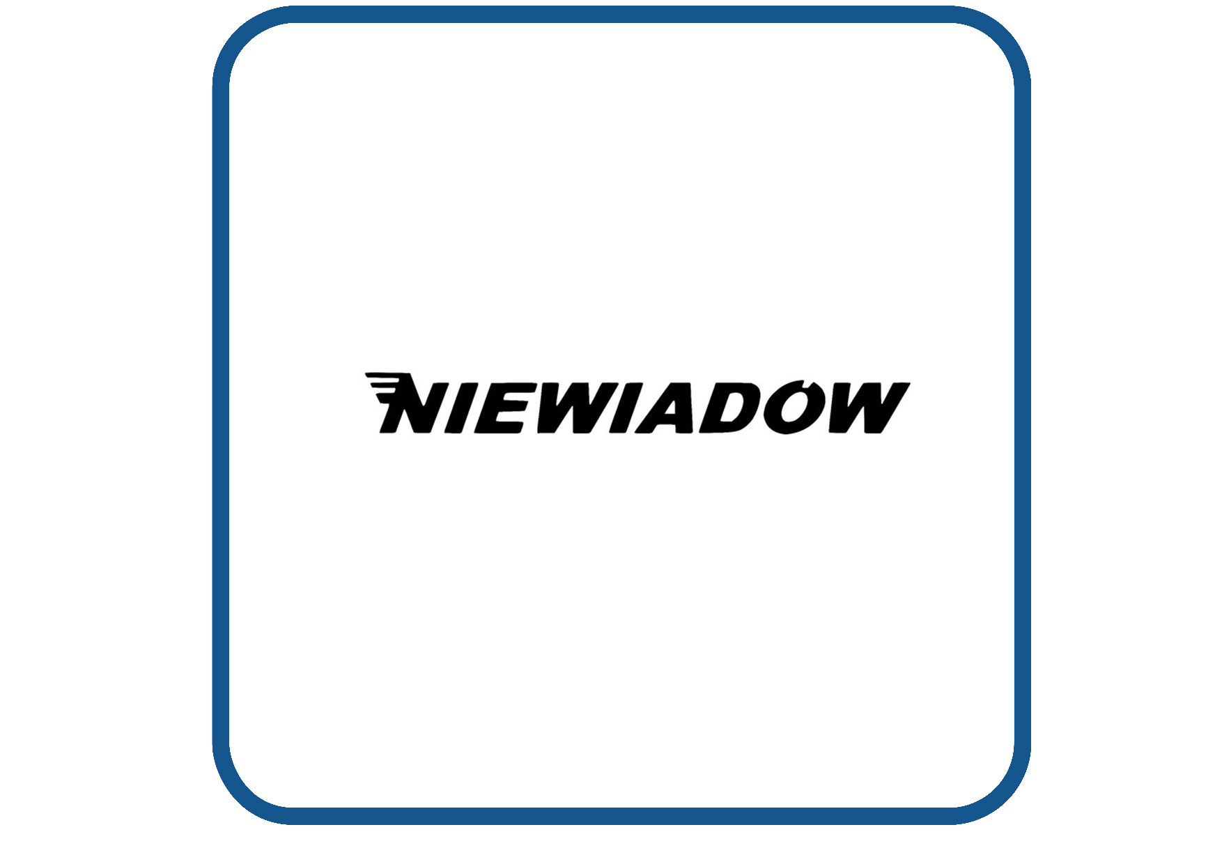 Niewiadow caravan en camper sticker