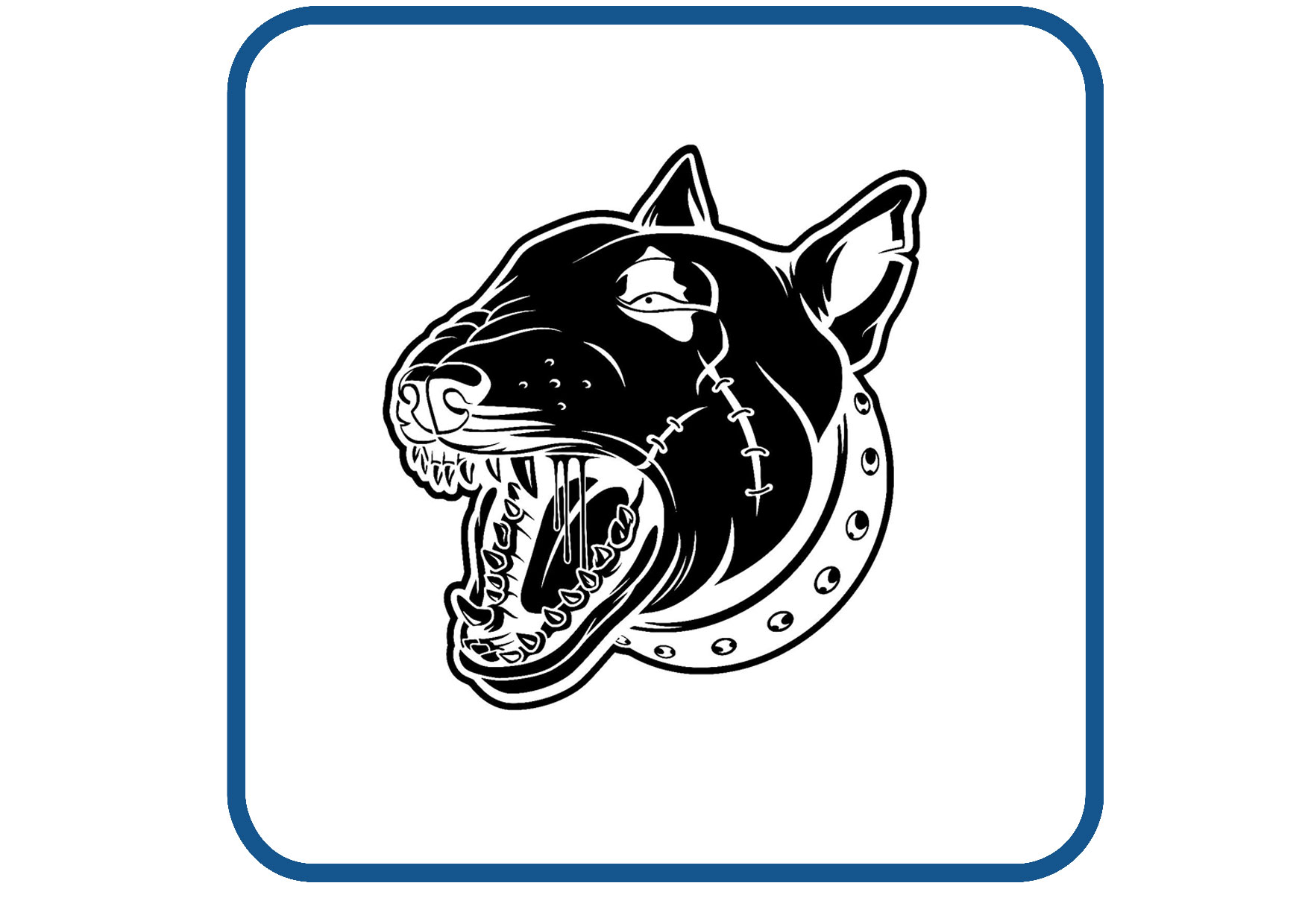 Bull terrier sticker