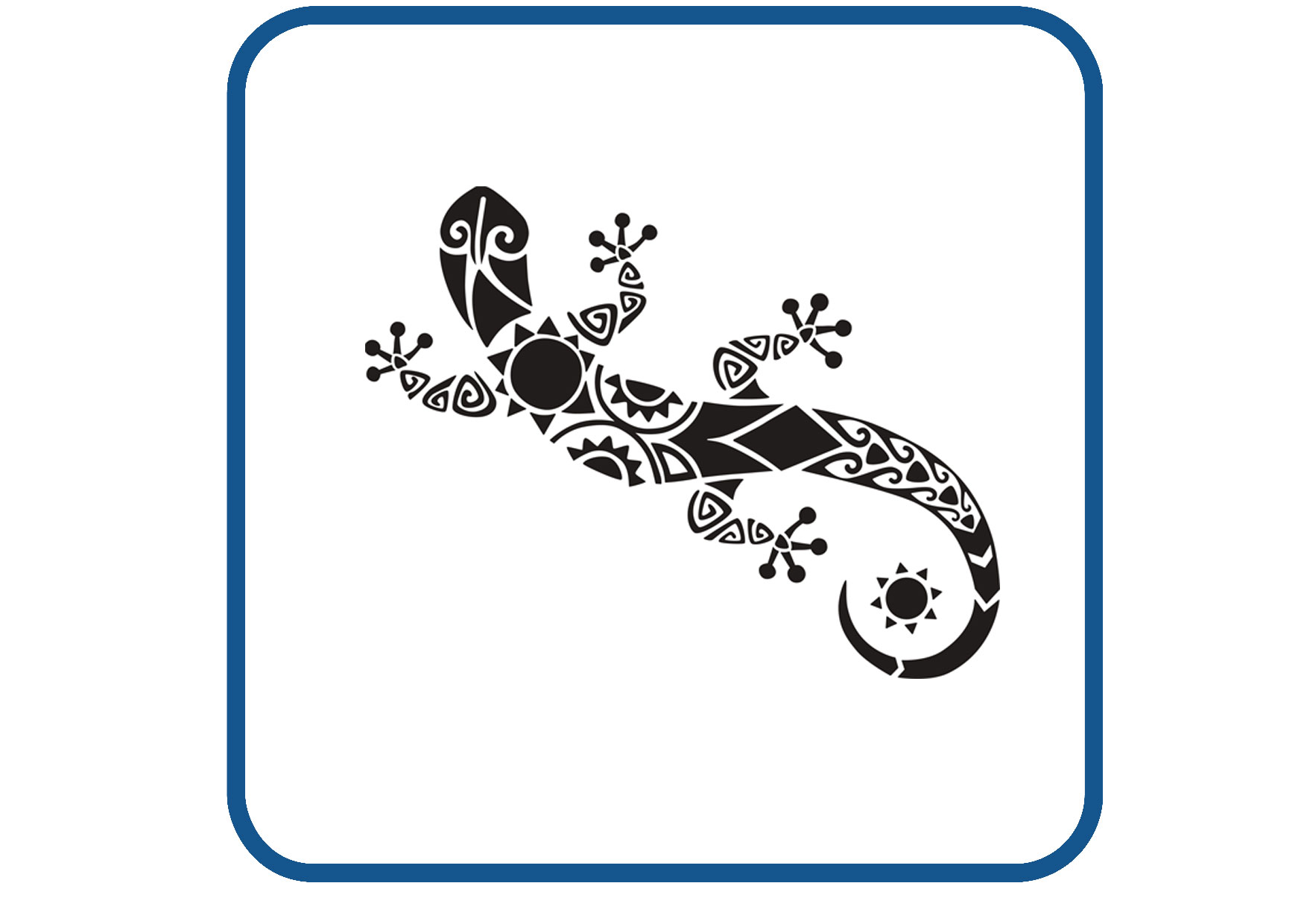 Gekko design 6 sticker