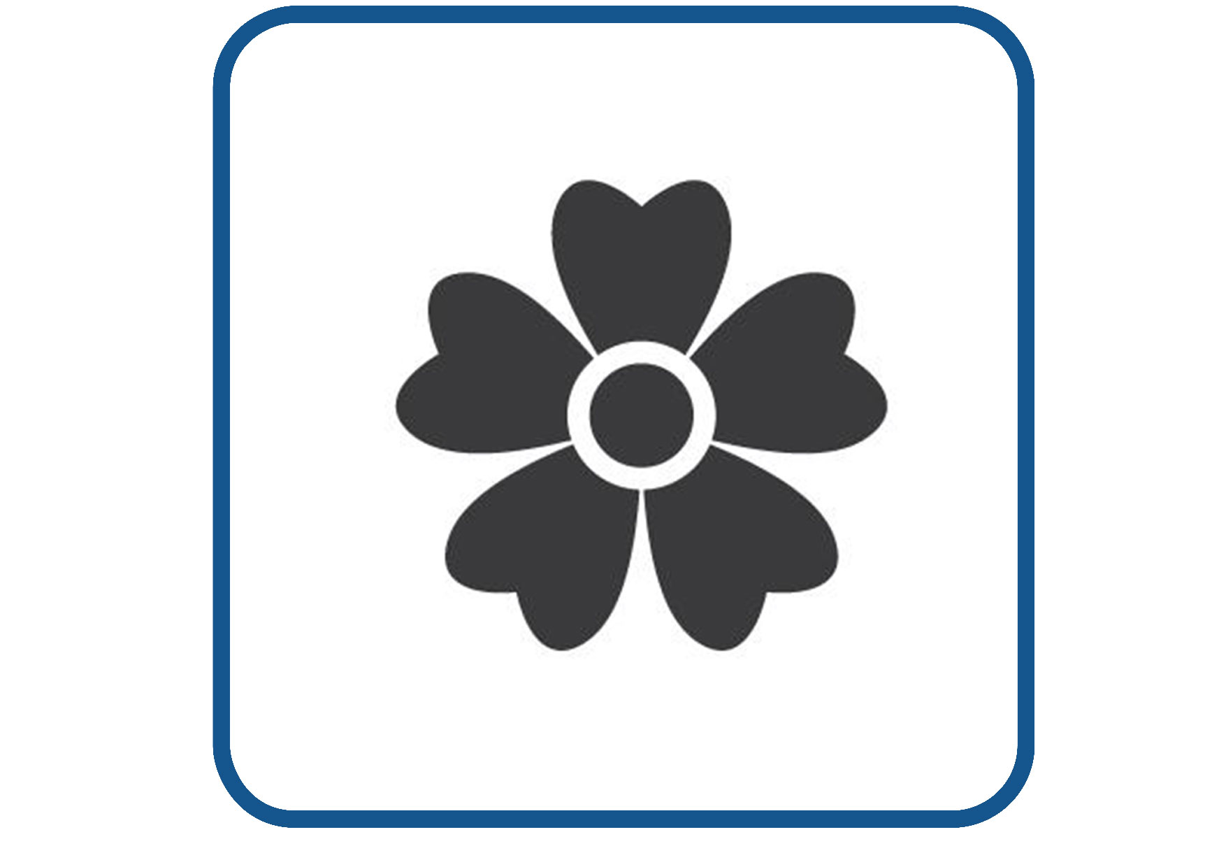 Bloem design 48 sticker