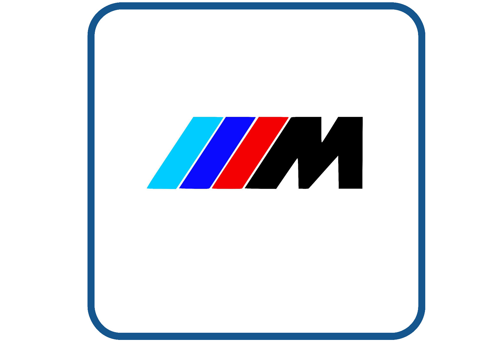 BMW remklauw sticker