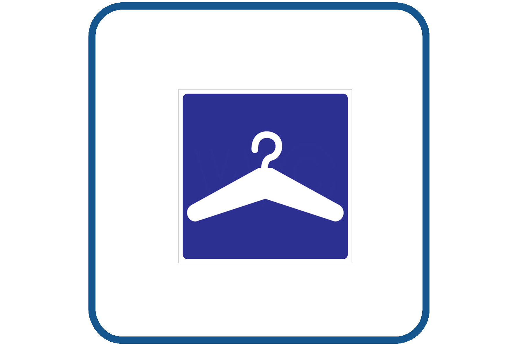 Garderobe sticker