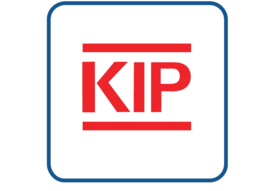 KIP met strepen sticker