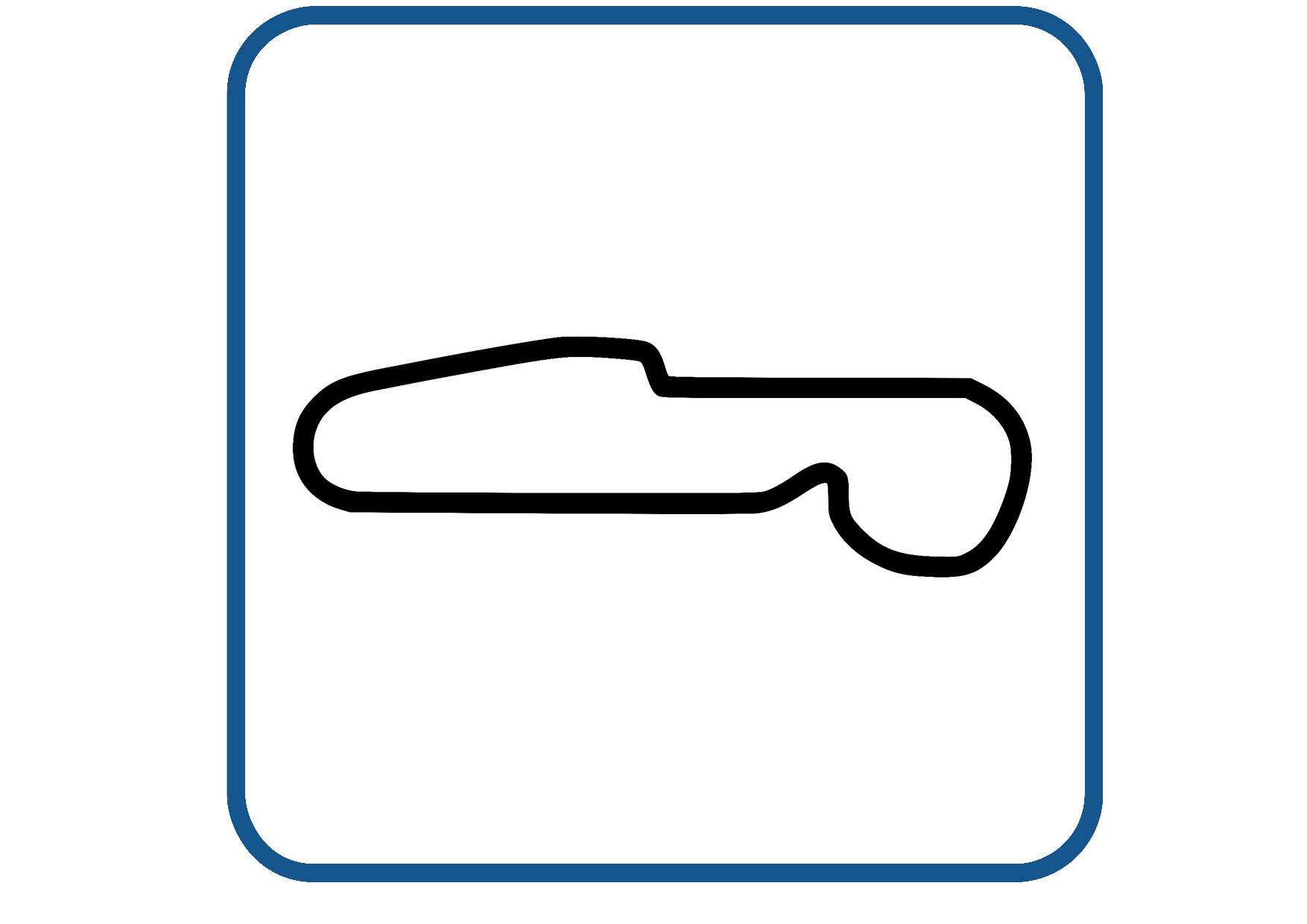 Leipzig Porsche testing centre circuit sticker