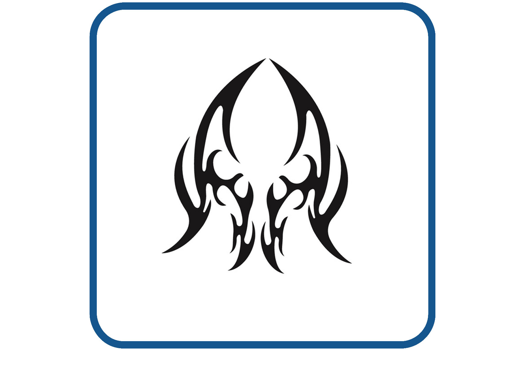 Tribal design 45 sticker