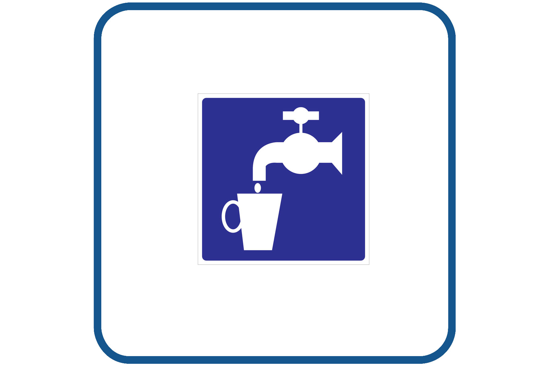 Drinkwater sticker