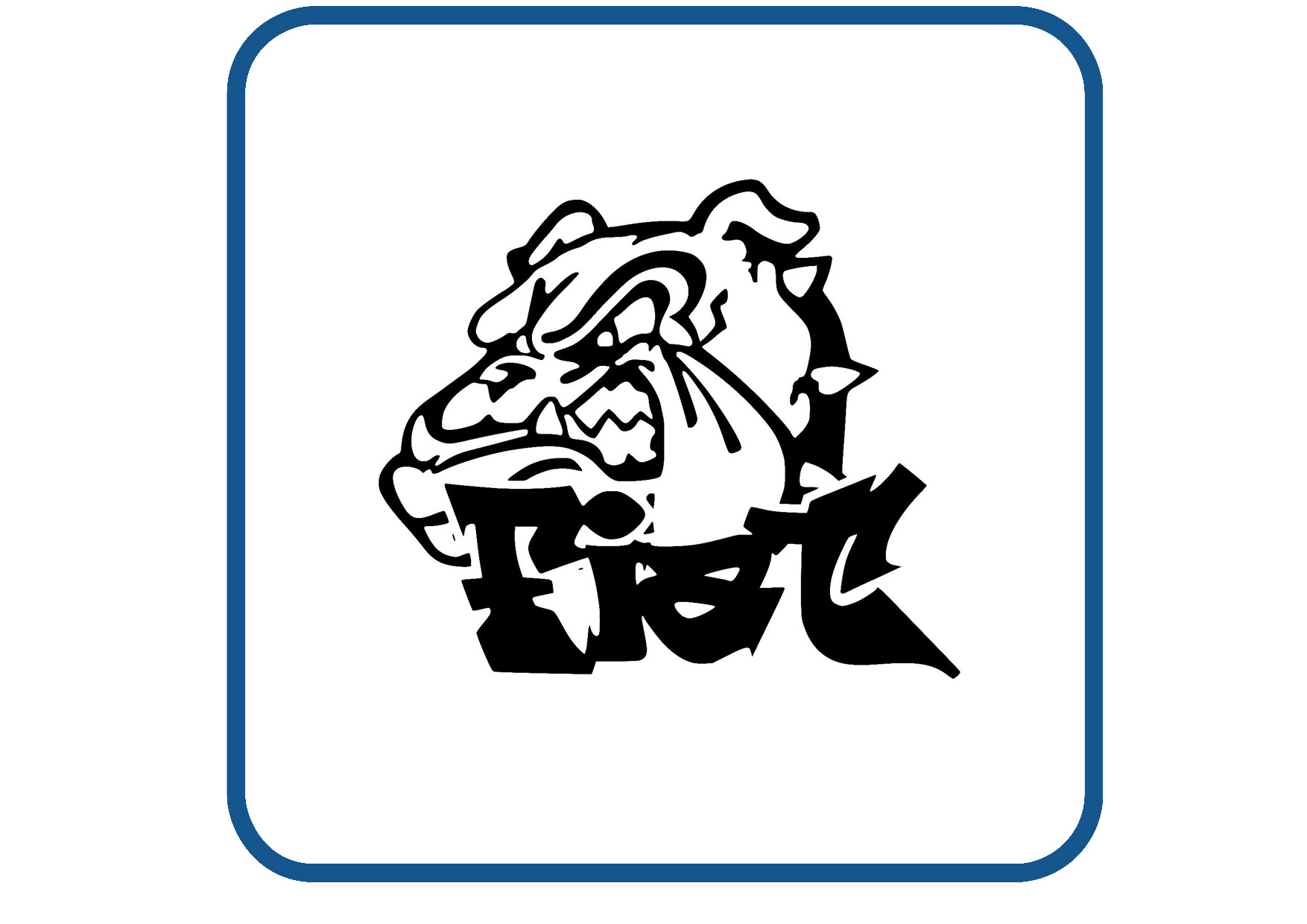 Fiat Bulldog sticker