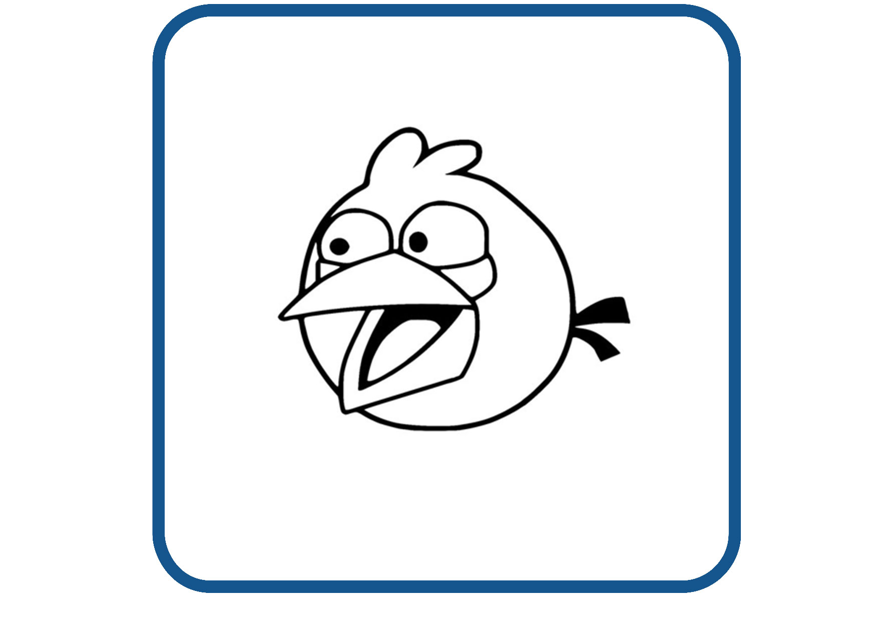 Angry Birds design 9 sticker