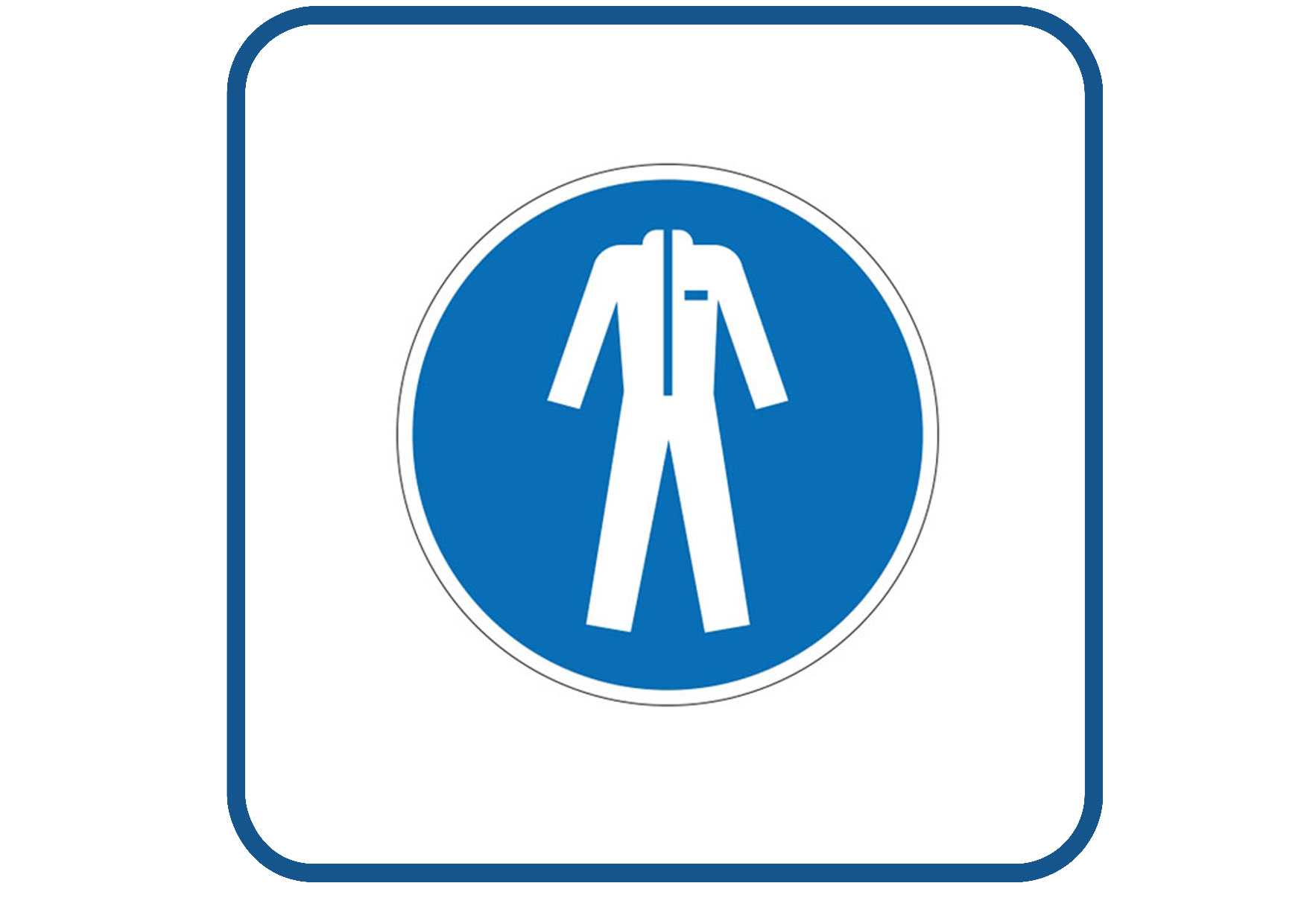 Veiligheidskleding sticker