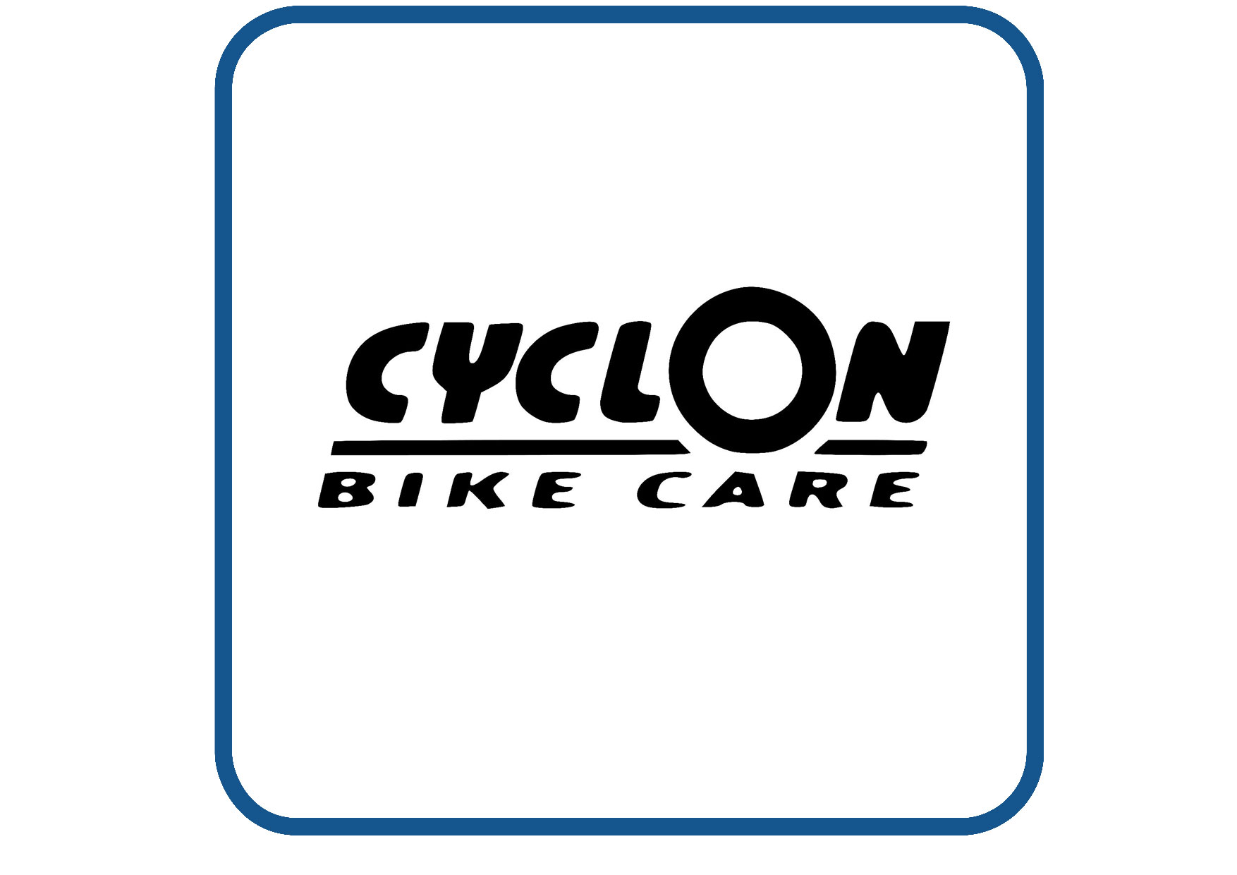 Cyclon bike care sticker