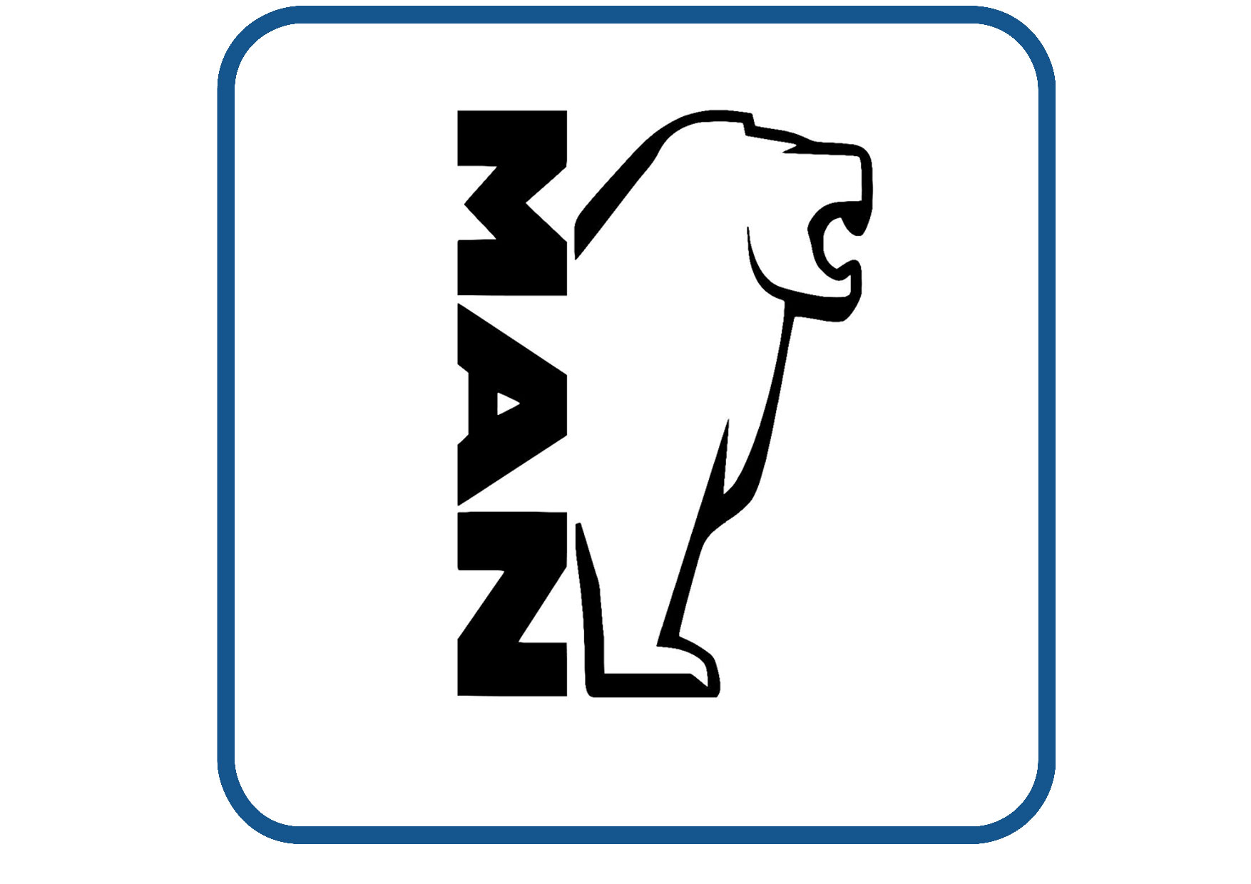 MAN design 4 sticker