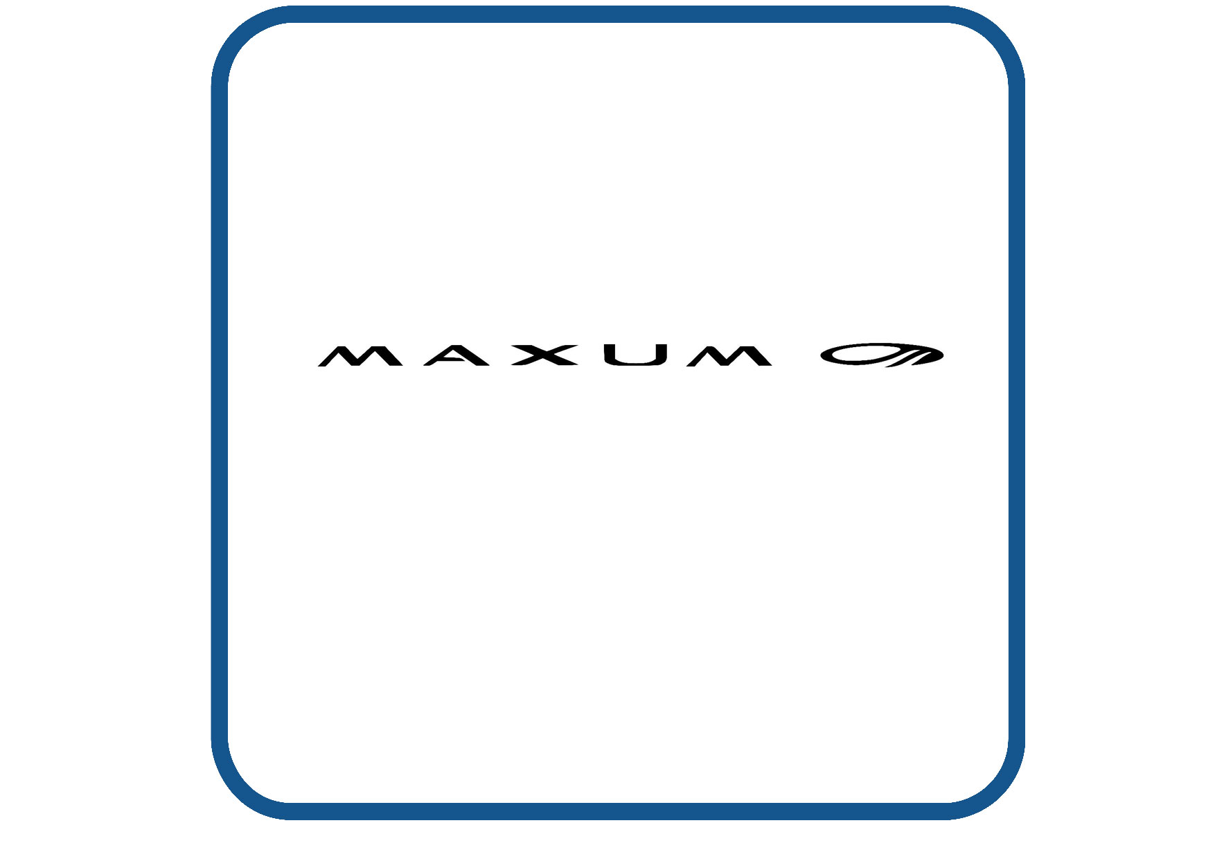 Maxum sticker