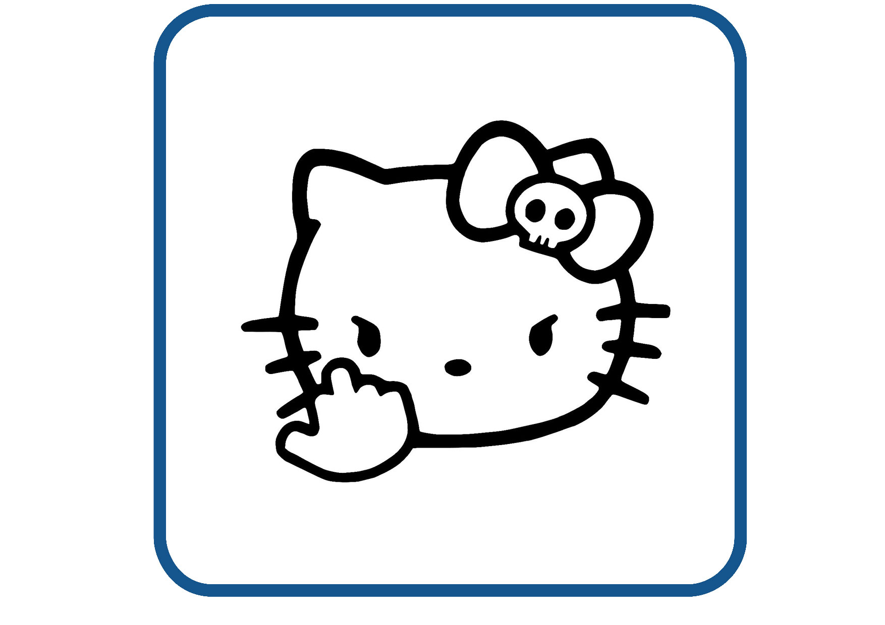 Hello Kitty design 7 sticker