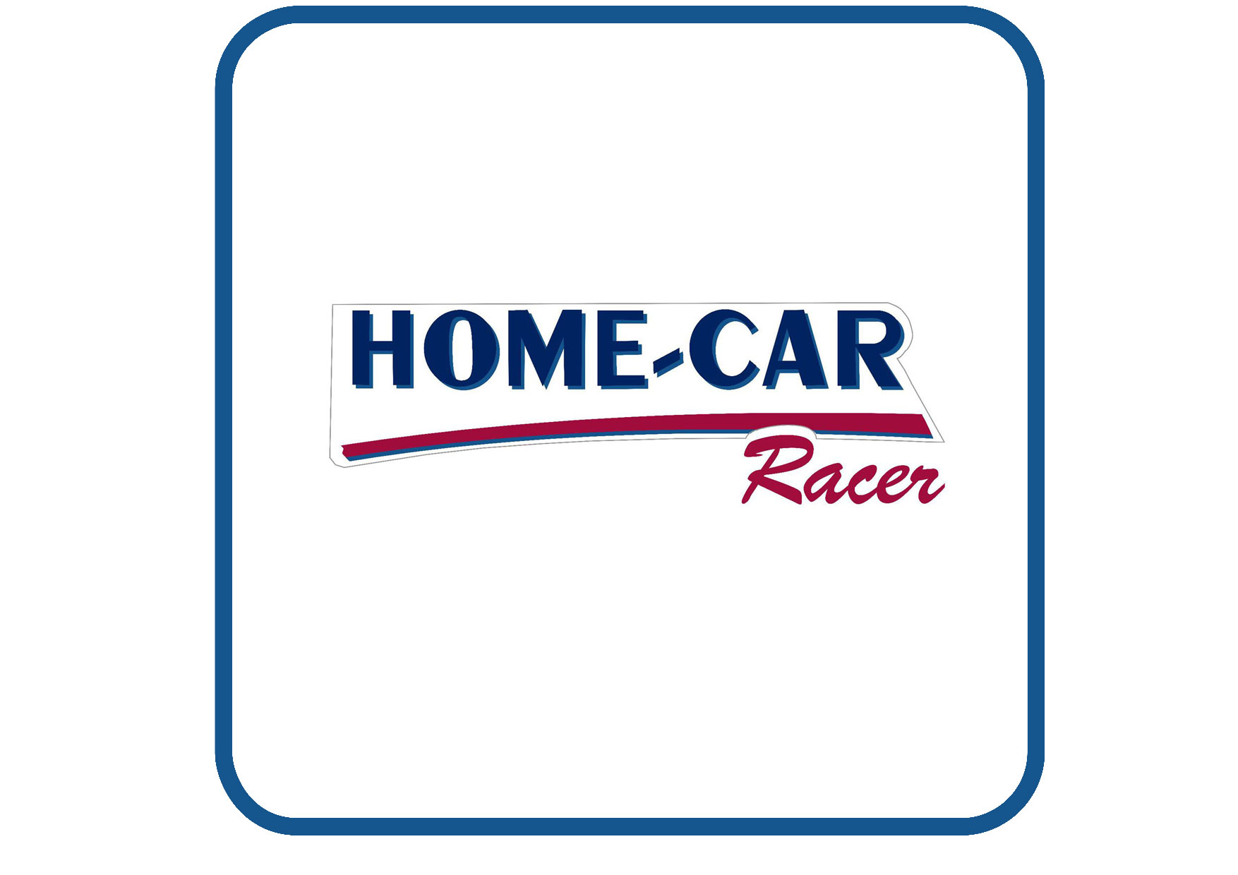 Home Car Racer caravan en camper sticker