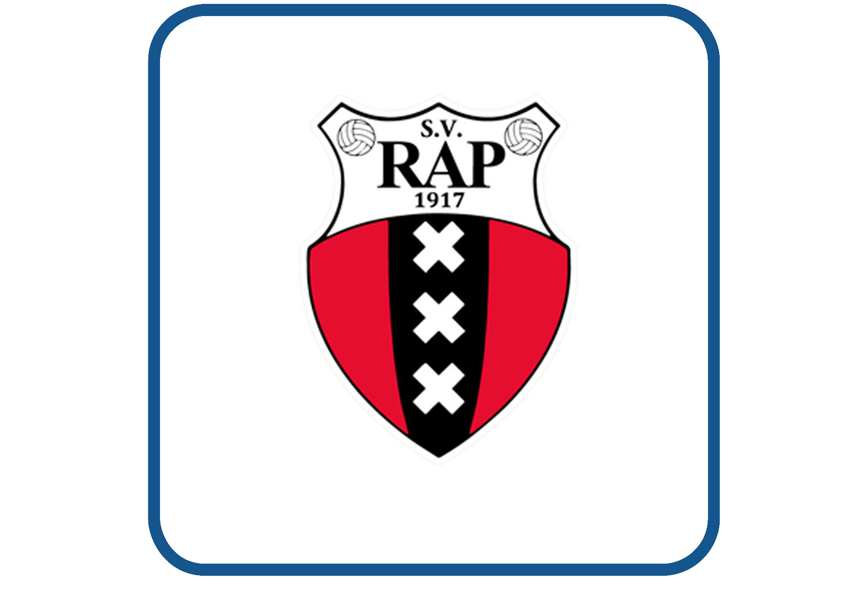 S.V. RAP 1917 club logo sticker