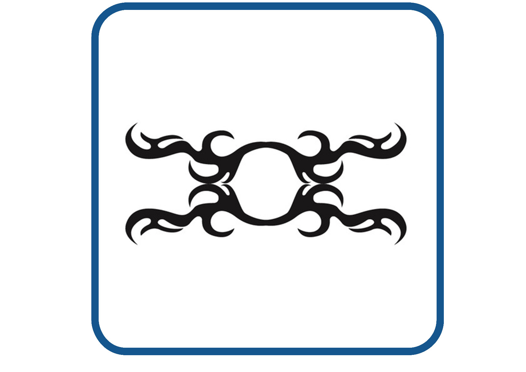 Tribal design 47 sticker
