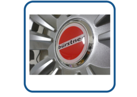 Burstner naafstickers