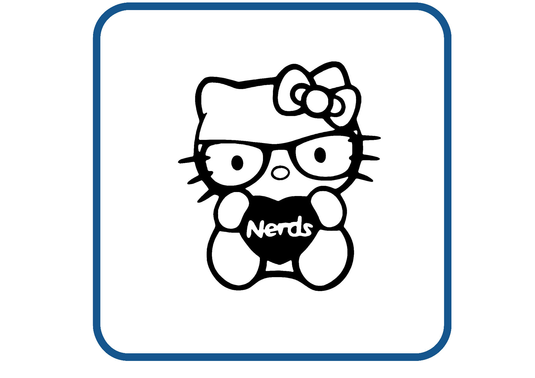 Hello Kitty design 4 sticker