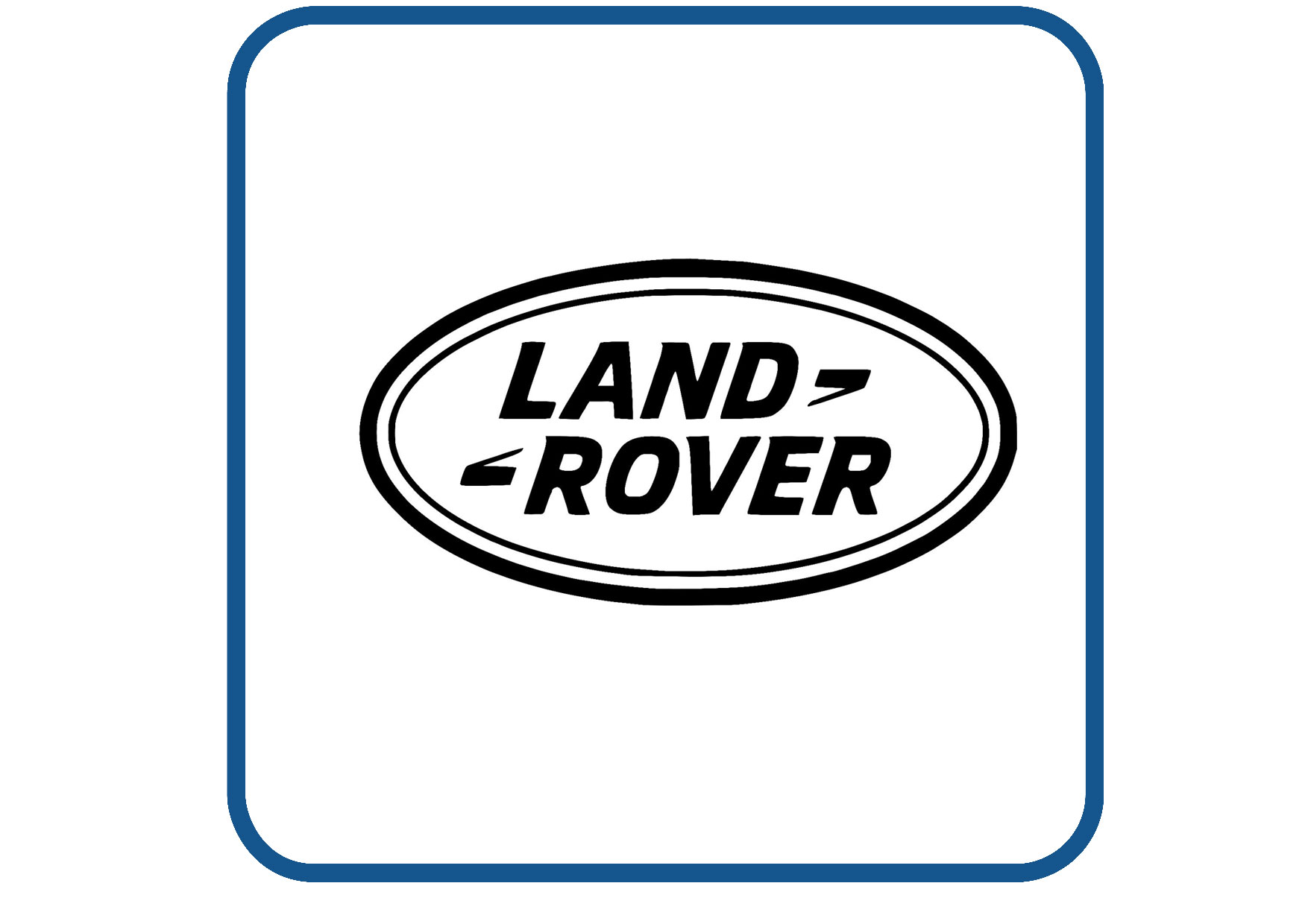 Land Rover logo sticker