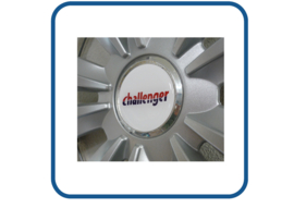 Challenger naafstickers