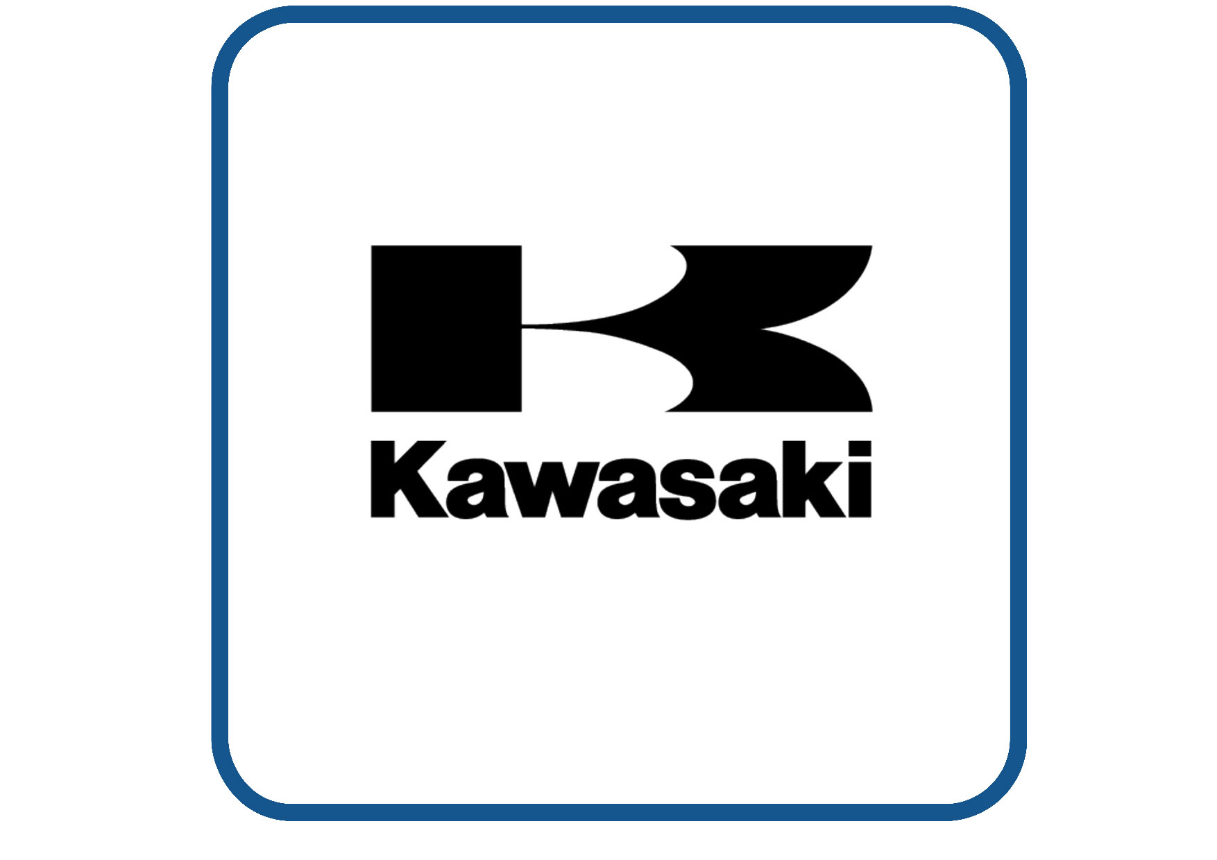 Kawasaki logo sticker