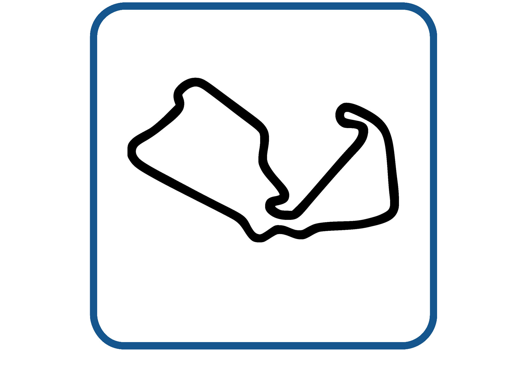 Silverstone England circuit sticker