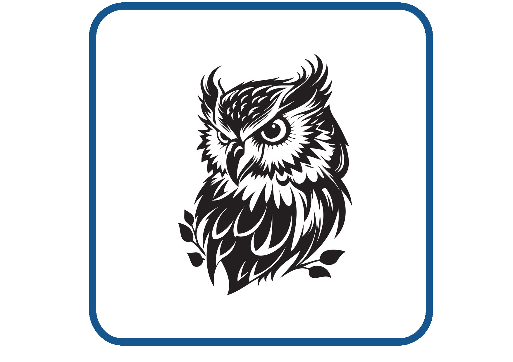 Uil design 2 sticker