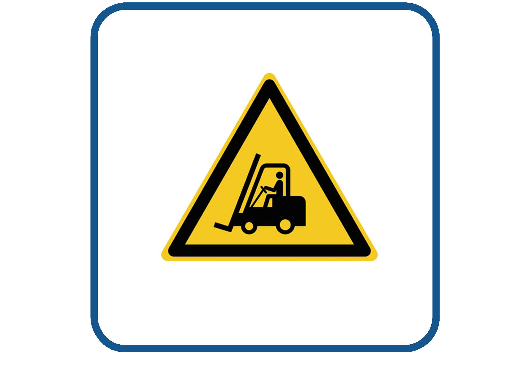 Heftruck sticker