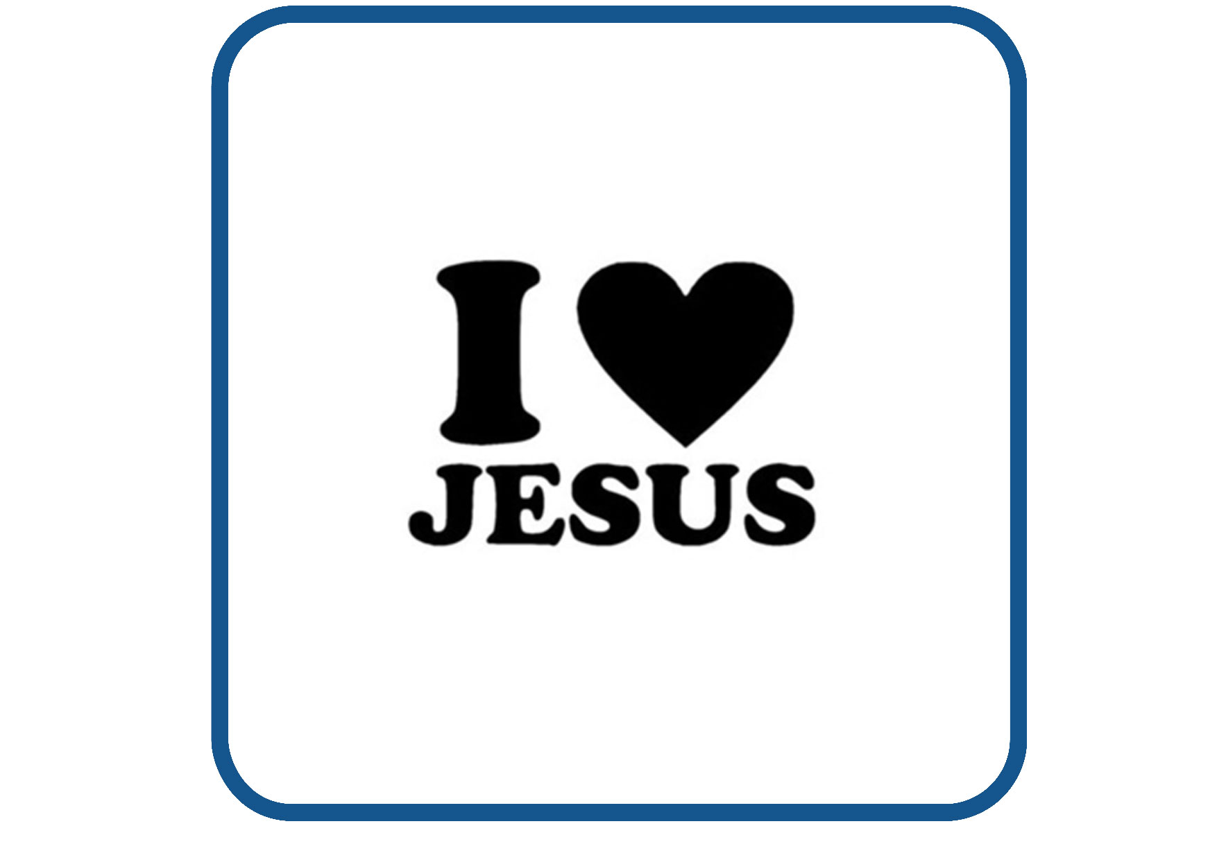 I Love Jesus sticker