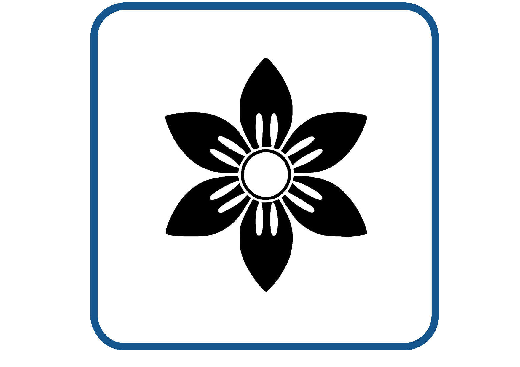 Bloem design 38 sticker