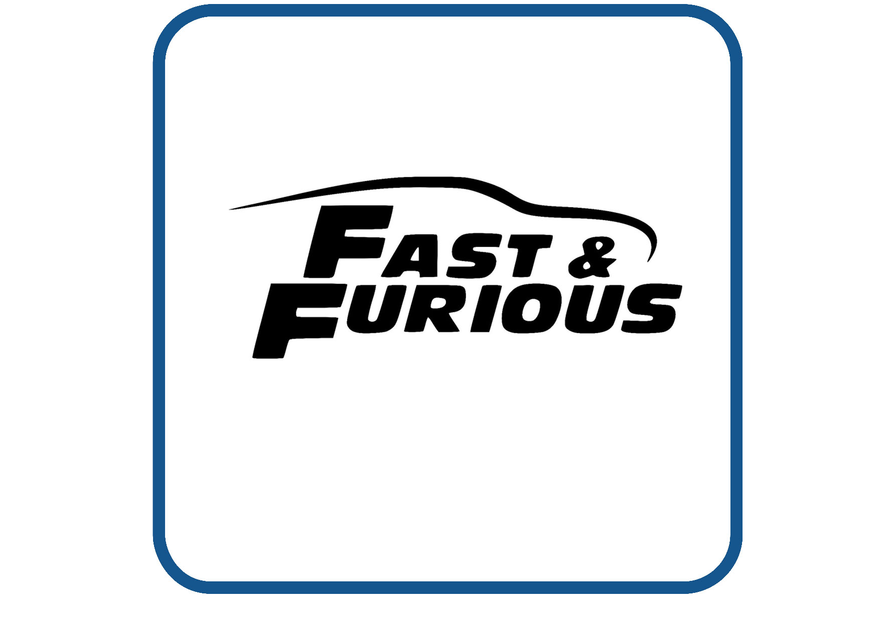 Fast & Furious sticker