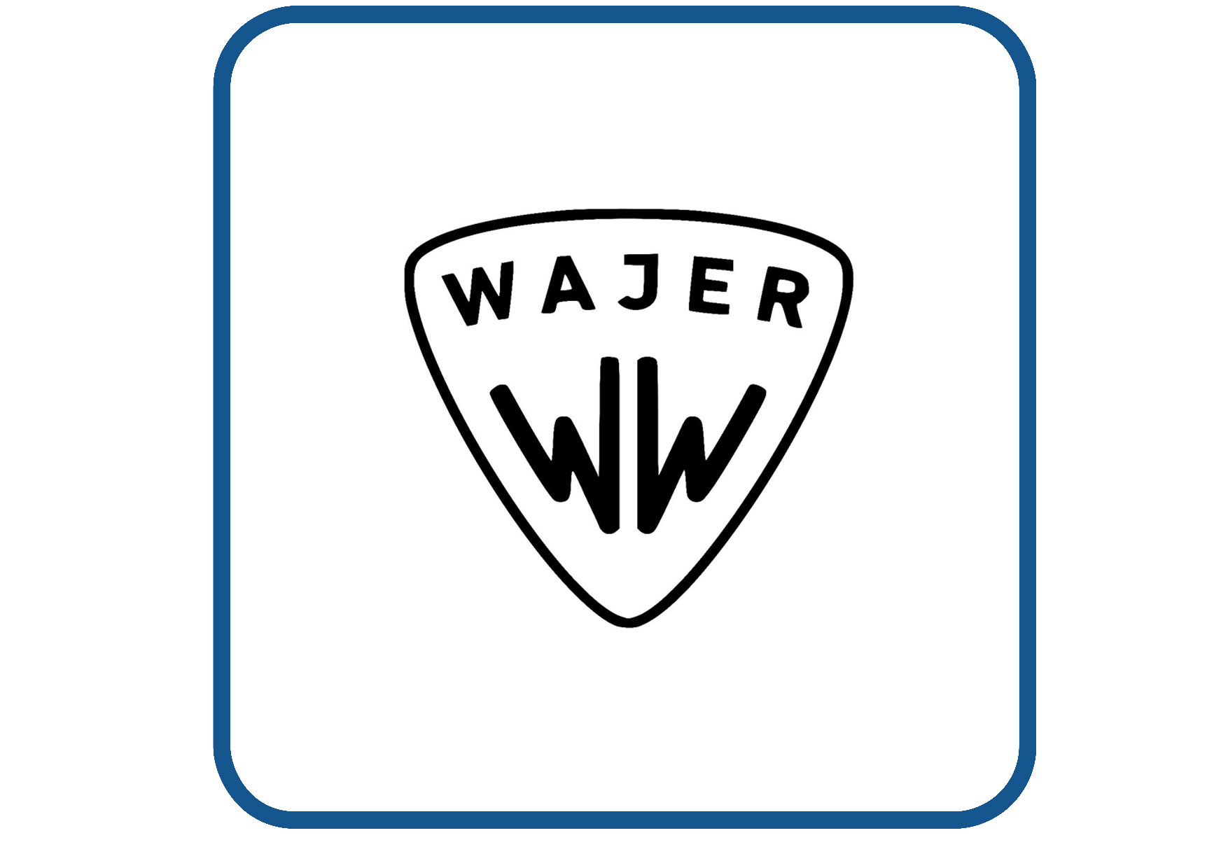 Wajer logo sticker