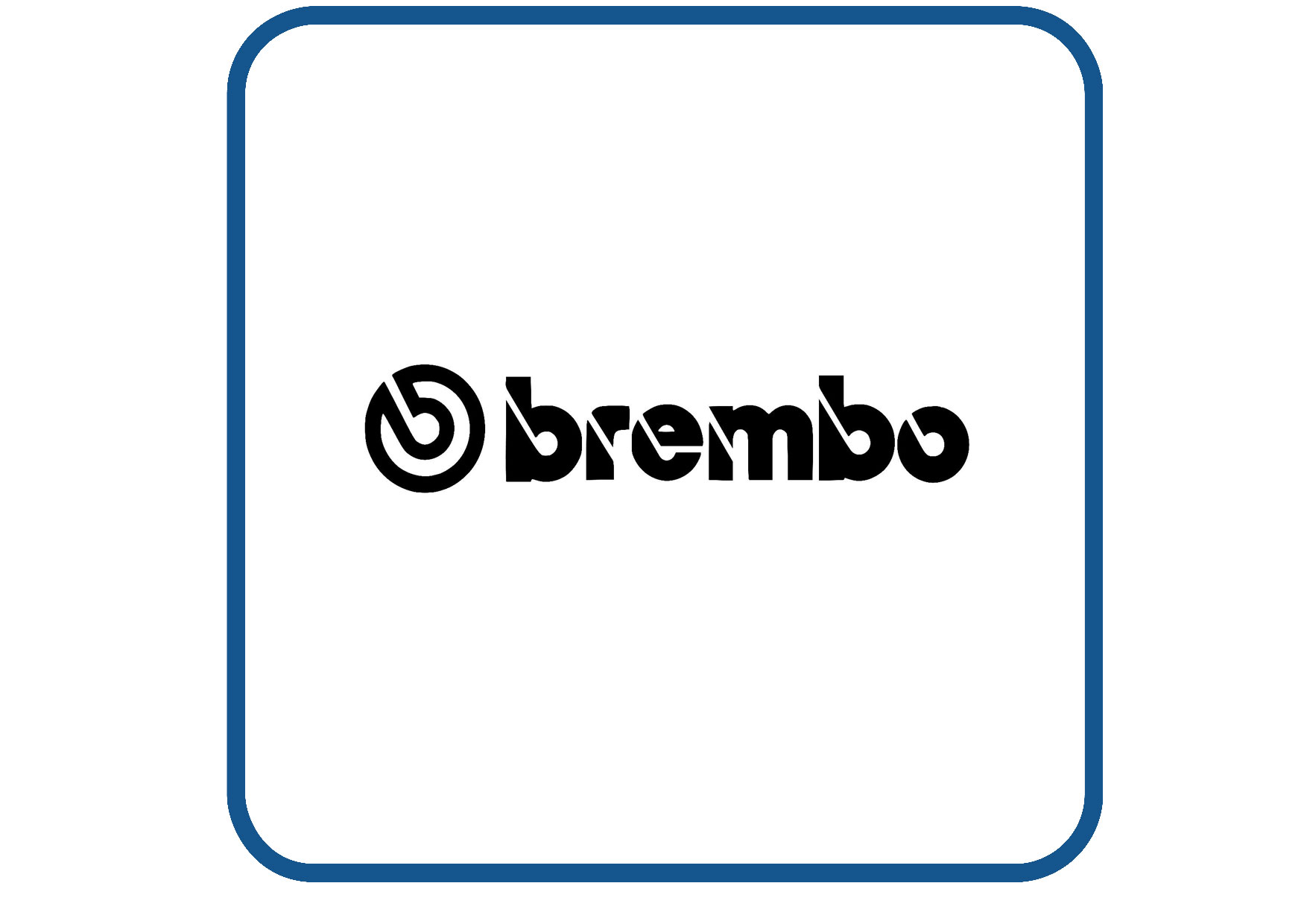 Brembo remklauw sticker