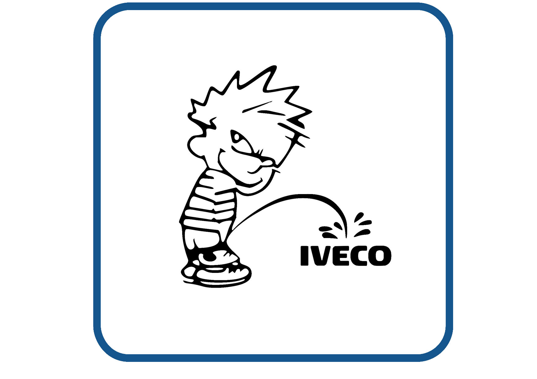 IVECO Calvin sticker