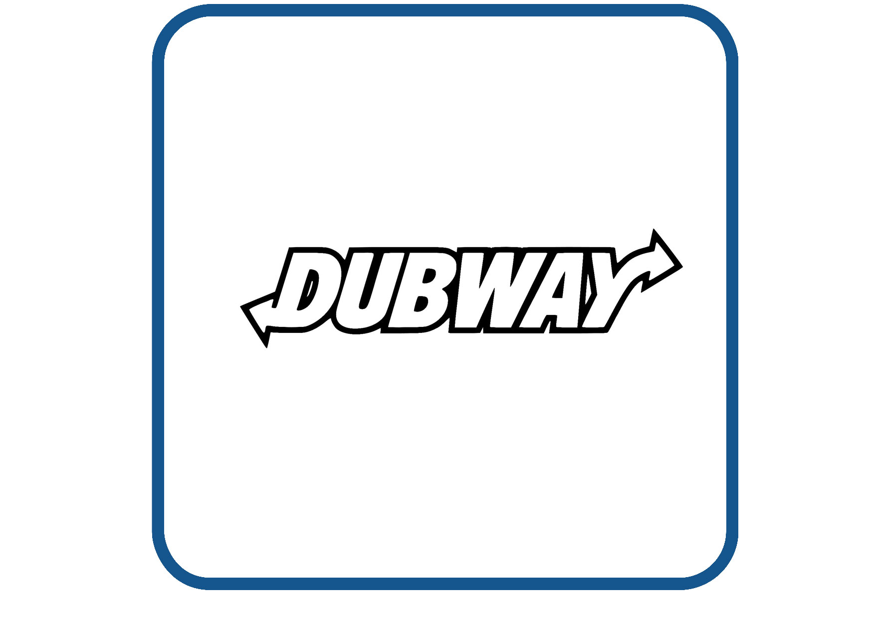 Dubway sticker