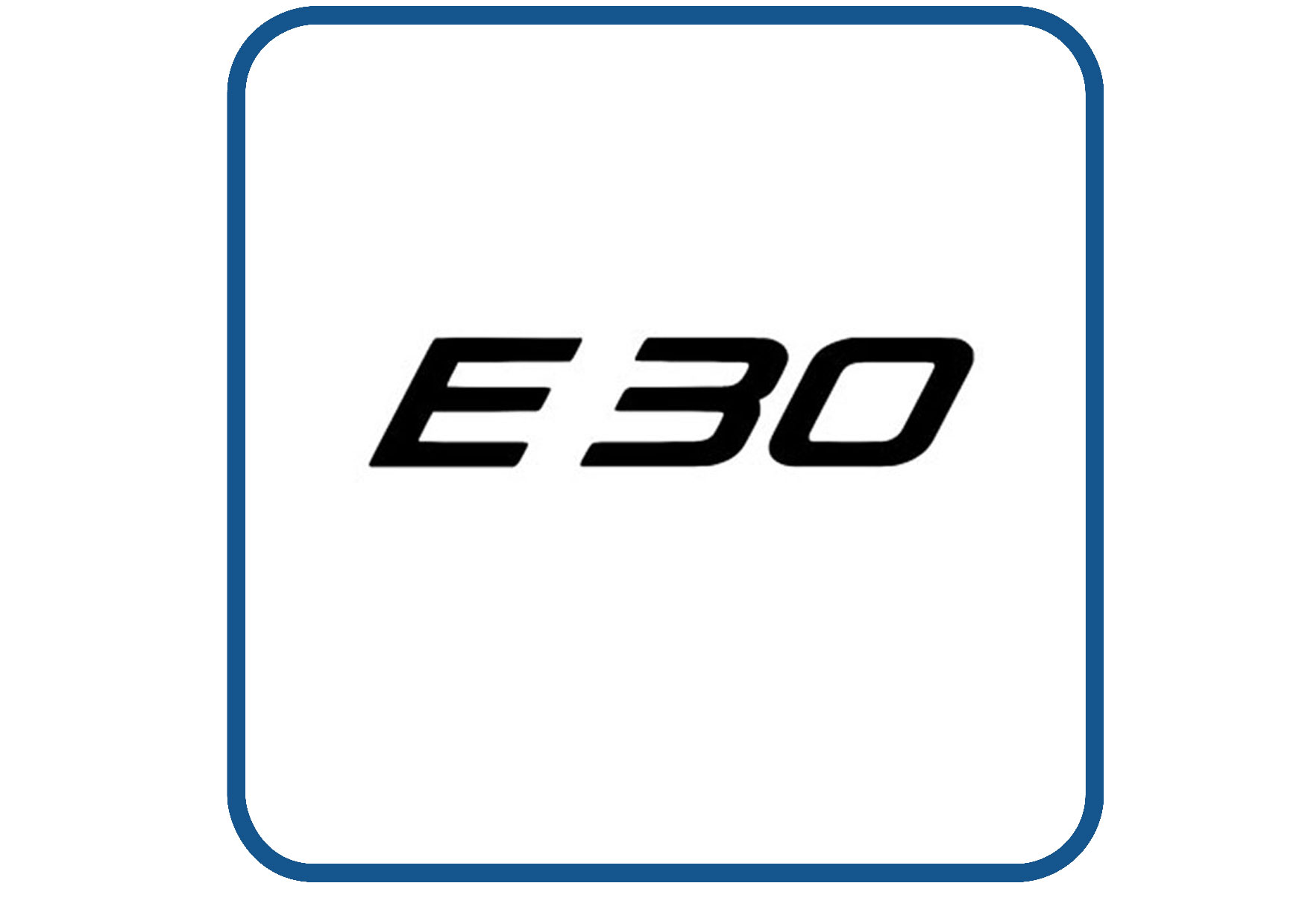 E30 Linde sticker